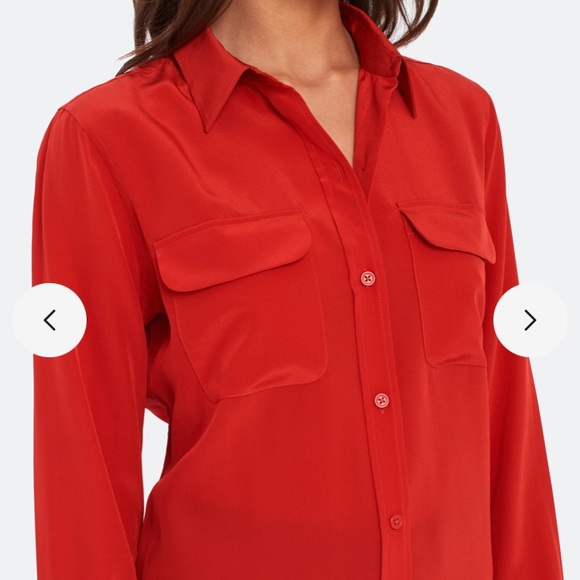 Equipment Silk Button Down XS NWOT - Picture 3 of 7
